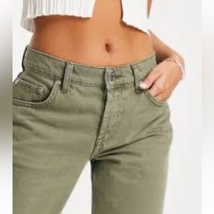 Bluejeanious Olive Pants‎ Size 28 (518)